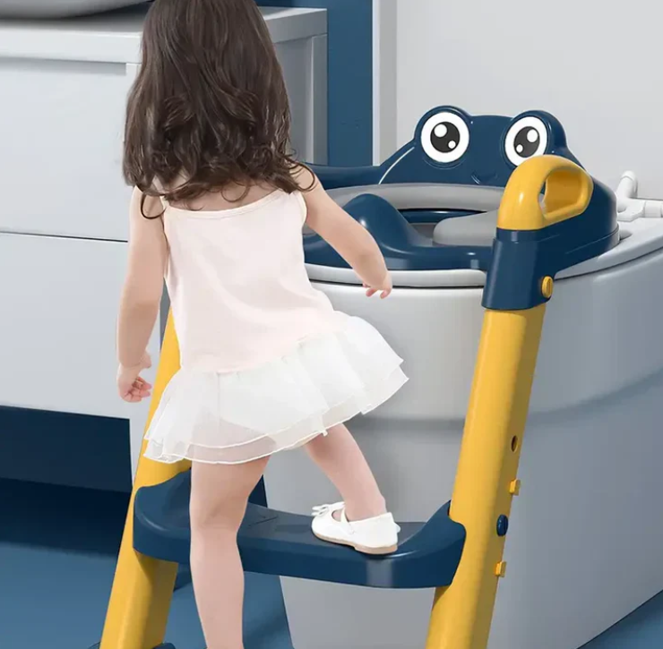 Asiento de Entrenamiento para Niños con Escalera Antideslizante
