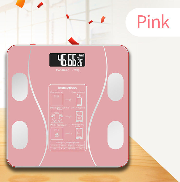 Smart Bluetooth Body Fat Scale with Health Metrics