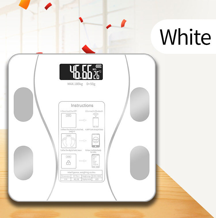 Smart Bluetooth Body Fat Scale with Health Metrics